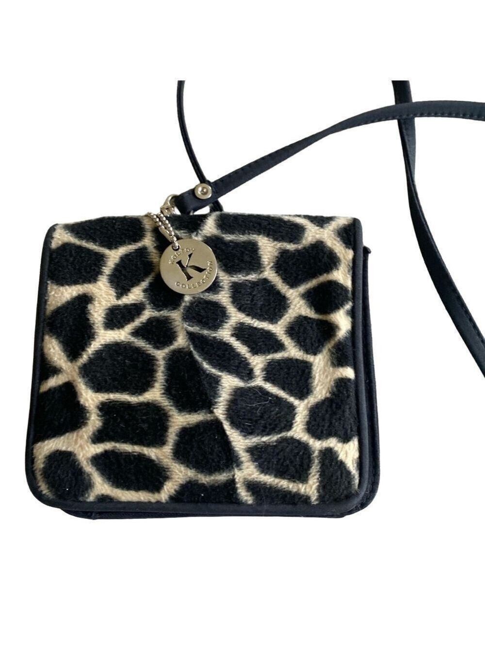 Organizer Crossbody Bag Purse Wallet Animal Print Koltov